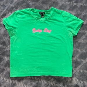 green forever 21 shirt